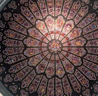 Notre Dame Cathedral Rose Window Stained Glass Suncatcher 10-1 2 