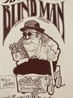 Big Brother Janis Joplin  blind Man  Handbill Flyer Stanley Mouse 1966 Original