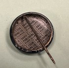 Vintage 1920s    bound To Win    Crescent Moon David C  Cook Pin Mini Button 20s