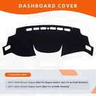 Keyoog Dashboard Cover Dash Mat For Nissan 2014-2020 Rogue 2017-2022 Rogue