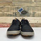 New Balance 574 Greens Athletic Golf Shoes Men   s Size 9 5 2e Black gray Brown