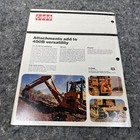 Original Case 450b Dozer Dealer s Brochure