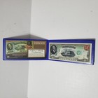 Jefferson Rainbow Commemorative  2 Bill Bank Note With Proof Of Authenticity  