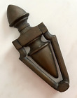Large 8  Antique C 1894 Bronze Urn Torchiere Architectural Salvage Doorknocker