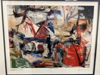 Willem De Kooning Signed Portfolio Print    the Time Of Fire    With Coa