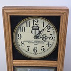 Union Pacific Railroad Wall Clock Kansas City Locomotive Dept Award 1990