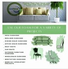 ultra Firm  80  Inches Long Upholstery Foam Cushion