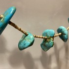 Rare Vintage American Aboriginal Navajo Style Turquoise   Shell Necklace