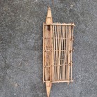 Vintage Carved Wooden Tiki Samoa Canoe Polynesian Pacific Islands Oceanic