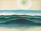 Sun Water Maine Georgia O   keeffe 1928 Vintage Art Poster Print