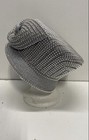 Mr  Song Millinery Women s Silver Beaded Metallic Formal Bow Cloche Sunday Best