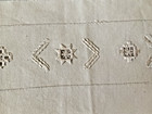 Hardanger Embroidery Band Completely Stitched Antique White 13  X 3 1 2 