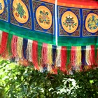 Tibetan Style Eight Auspicious Valance Table Surrounding Wall Decoration Hanging