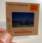 Usaf Armed Forces Jet Fighter 35mm Slide Plane Commercial Airline Aircraft  115