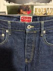 Kenzo Paris Dark Blue Denim Pants   Straight Fit  Men Size Us 30   Eu 46 