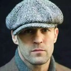 Men s Wool Newsboy Gatsby Cap Driving Flat Cabbie Plaid Tweed Ivy Hat Golf