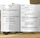 The Sopranos Pilot Signed Script   Autograph Reprints  Tony Soprano- 70 Pages