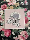 Pink Astronaut Jelly Fish Original Doodle Indie Art Print Licensed Signed