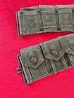 Ww2 Wwii Us Army M1 Garand 10 Pocket Ammo Ammunition Belt Cartridge Dated 1944