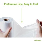 1250 Bags 2 Rolls Hdpe Plastic Produce Fruit Vegetable Food Storage Bags 12 X 17