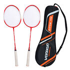 Badminton Racket Set 2 Player Racquet Team Sports Set Recreational Combo Set New