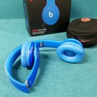 Beats By Dr  Dre Solo Hd Wired Blue Over-ear Headphones Tested   Working 