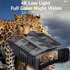 Night Vision Hd Zoom Binoculars Portable Outdoor Telescope Optics Hunting Hiking