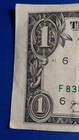 2021  1 Dollar Bill Miss-cut Error Note Misaligned Off Center Crisp Rare 