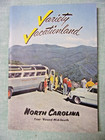 Vintage 1950s North Carolina Variety Vacationland   Chimney Rock Travel Booklet