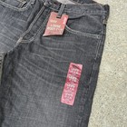 Vtg Levi   s 567 Loose Boot Cut Black Jeans Men   s 31x30 Deadstock