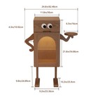 Furniture Robot Bedside Table  High Bedside Table With Drawers  Cabinet