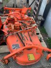 Kubota B7100 Hydrostatic 3cy Diesel Compact Tractor W  60  Mid Mount Lawn Mower
