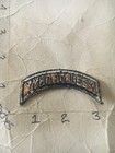 Vintage Us Army Regular Army Shoulder Tab Rocker C e Patch 6 7 25