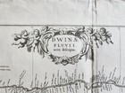 1680 Map Of North Russia Antique Dwina Fluvii Nova Description 23 By 27  Rare