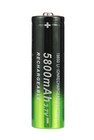 Skywolfeye 18650 Lithium Battery 5800mah 3 7v - 4 2v Rechargeable 1 Cell Li-ion