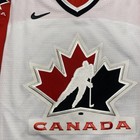Vintage Team Canada Jersey Mens 2xl White Red Hockey Nike Made In Canada