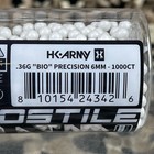 New Hk Army Hostile Bio Airsoft Bb s -  36g - 1000ct - White