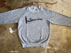 70s - 80s Vintage Andy Warhol s Interview Magazine Gray Raglan Sweatshirt Sz S