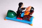 Dentist Pulling Teeth Cast Iron Mechanical Coin Bank