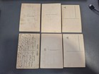  10057 Antique Europe 6 Postcards  Picturial Color