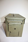 Vintage Steel Ammo Box 50 Cal Linked 85 Cartridges M15a2 1 Tracer