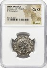 Caracalla 198-217 Ad Ngc Ch Xf Huge Silver Tetradrachm Antioch Roman Empire Coin