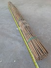 100 Pcs Bundle Bamboo Stakes 6 Feet  72 Inch   For Fence  Garden Plant    