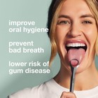 Stainless Steel Tongue Scraper For Adults   Kids - Medical Grade  Made In Usa