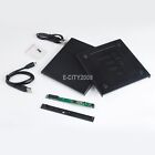 Slim Usb External Case Enclosure For 12 7mm Ide Laptop Dvd Blu-ray Drive Burner