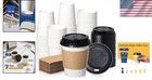 50 Pack 8 Oz Eco-friendly Disposable Coffee Cups With Lids   Sleeves - Leak-p   