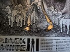 Jack White Third Man Records Tmr Uk Tour 2026 Silver Foil Poster Rare 