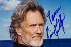 Kris Kristoffersion Autographed Signed 8x10 Photo  peace 