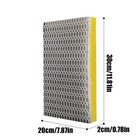 2-6pcs X Reusable Foaming Aquarium Filter Sponge Aquarium Fish Tank 30x20 Cm