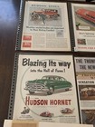 Lot Of 30 Hudson Motor Car Magazine Print Ads Vintage Original